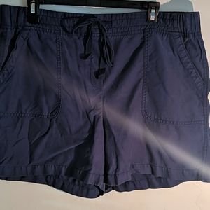 Talbots blue shorts sz sizs xl